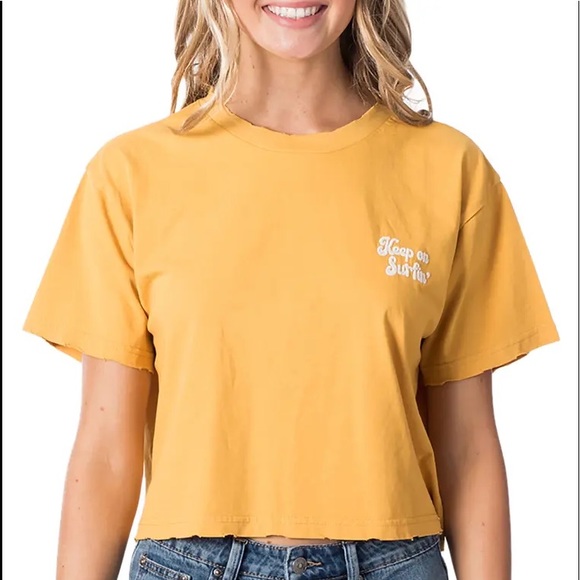 🌴🌼RIP CURL- KEEP ON SURFIN CROP TOP🌼🌴 - Picture 7 of 13